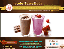 Tablet Screenshot of jacobstastebuds.com